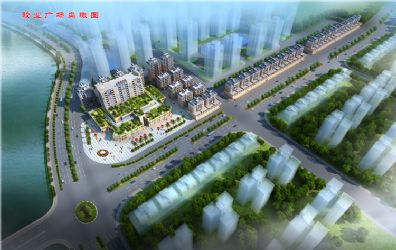 大鸡巴日死九色骏业广场效果图